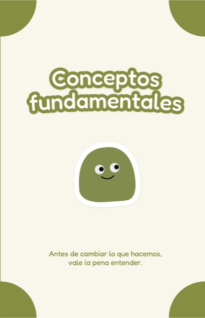 Portada de la cartilla Conceptos fundamentales